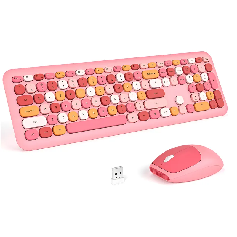 VN TECLADO INALAMBRICO DE COLORES