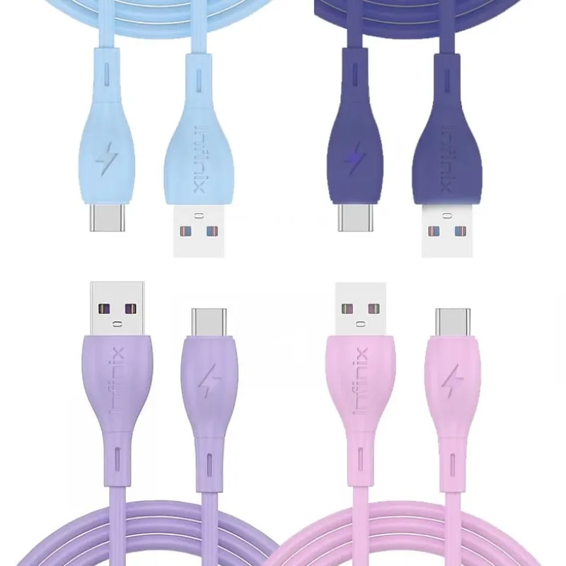 [CAB-40] VN CABLE MACARON DE COLOR INFINIX TIPO C
