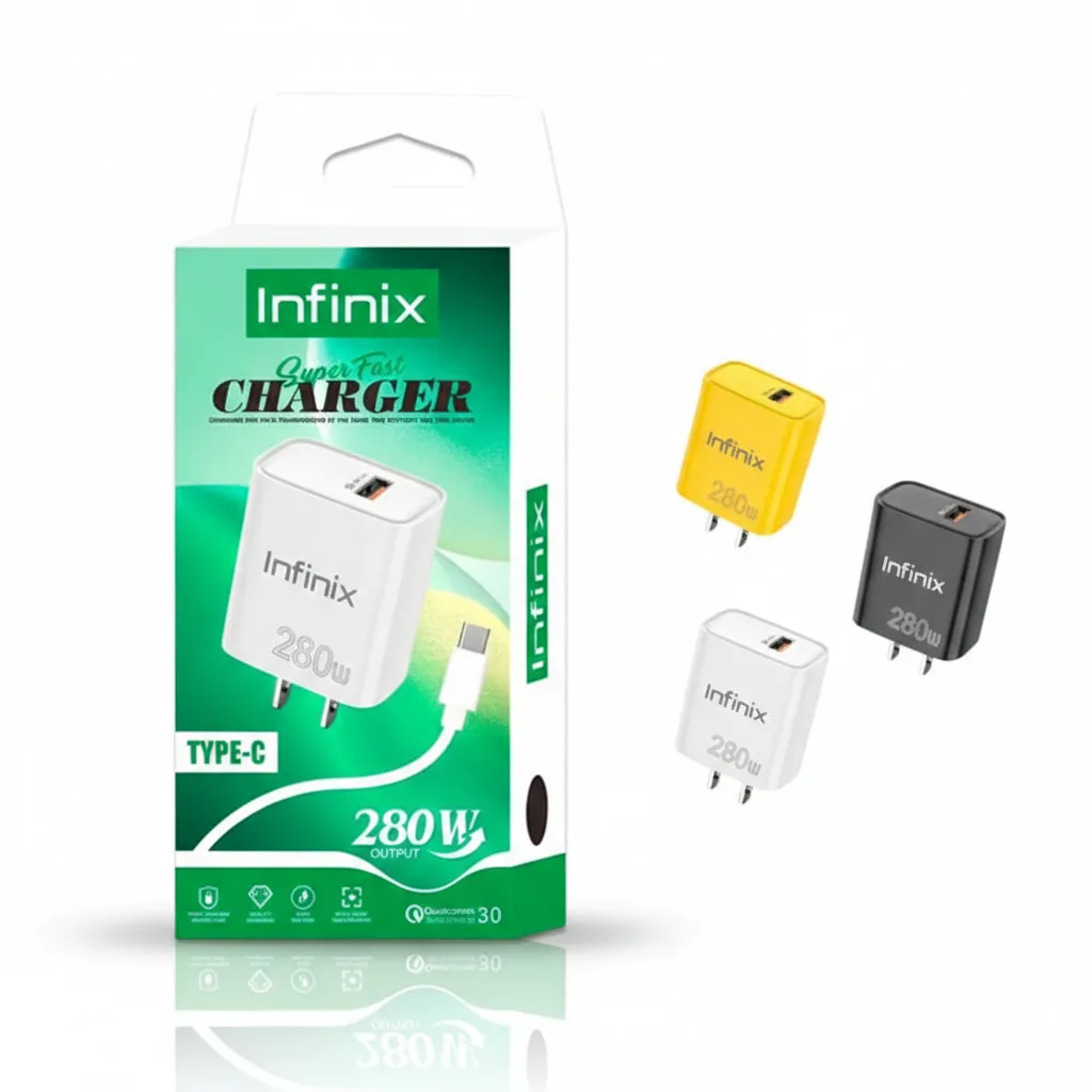 VN CARGADOR INFINIX 280W TIPO C