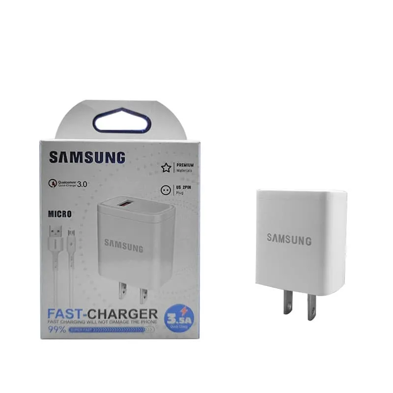 VN CARGADOR SAMSUNG CAJA AZUL TIPO MICRO