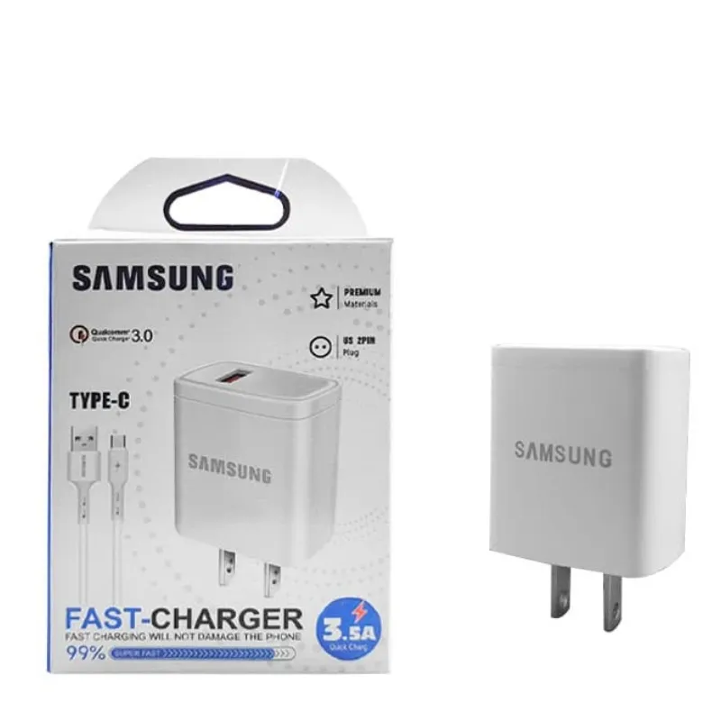 [CAR-55] VN CARGADOR SAMSUNG CAJA AZUL TIPO C