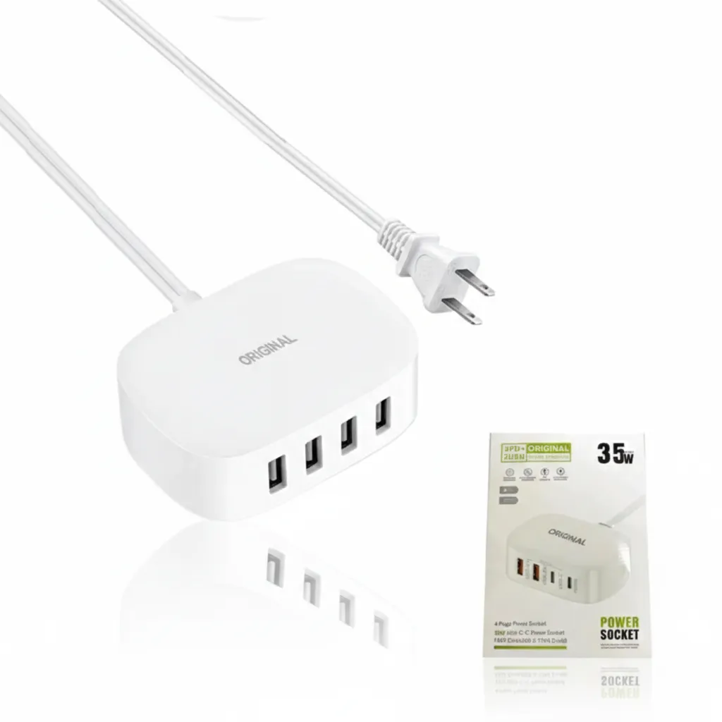 VN CARGADOR RAPIDO 4 PLUGS