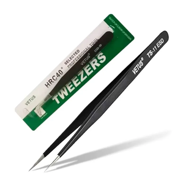 VN PINZA ANTIESTATICA RECTA