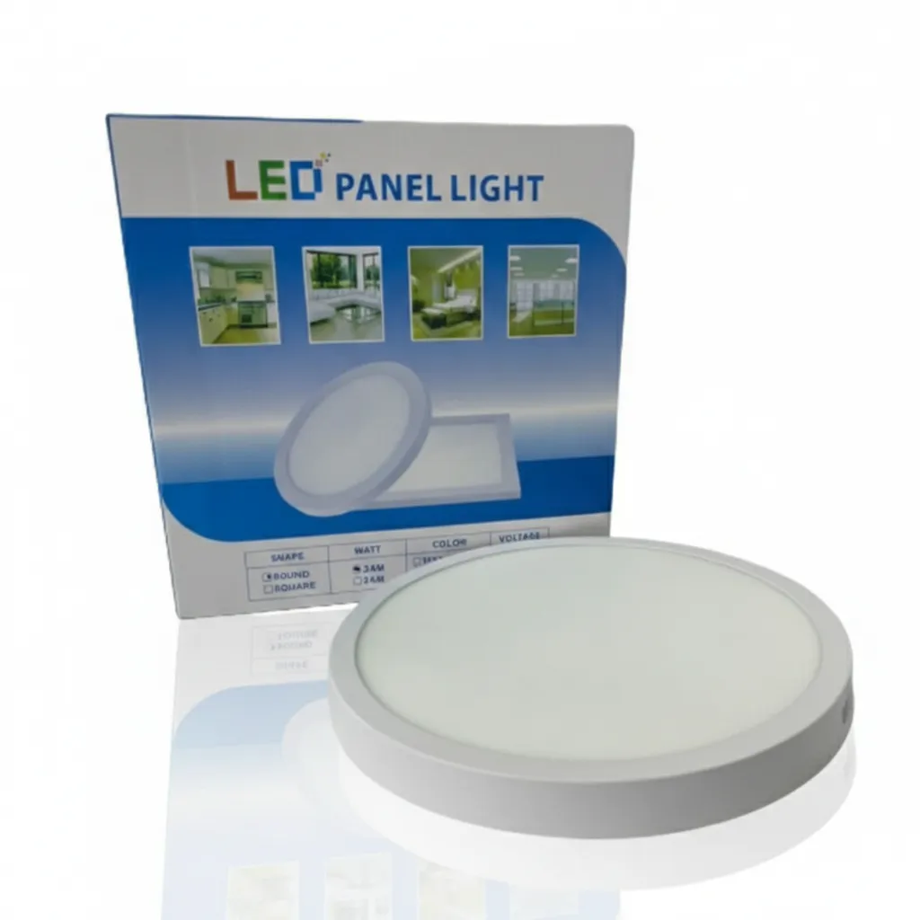 VN PANEL SIMPLE REDONDO 3W 6500K