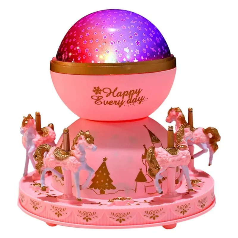 VN CAJA MUSICAL DE CARRUSEL PEQUEÑO PD886A