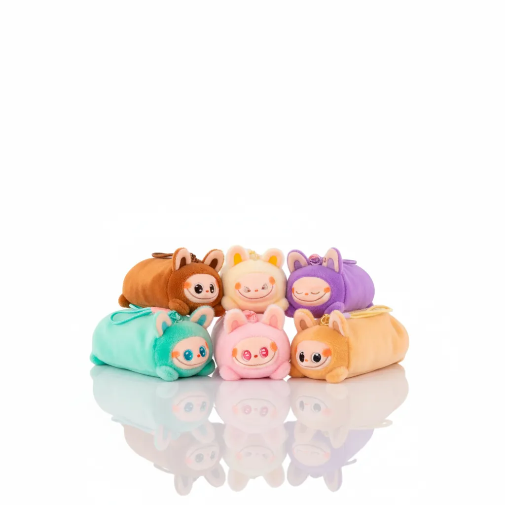 [KMK-260] ESTUCHE UNICOLOR DE LABUBU 20CM