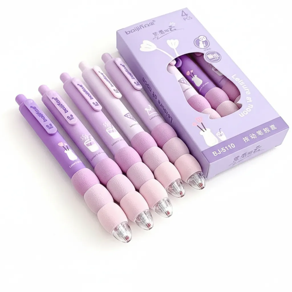 BOLÍGRAFO CRISTAL CON BOLITAS