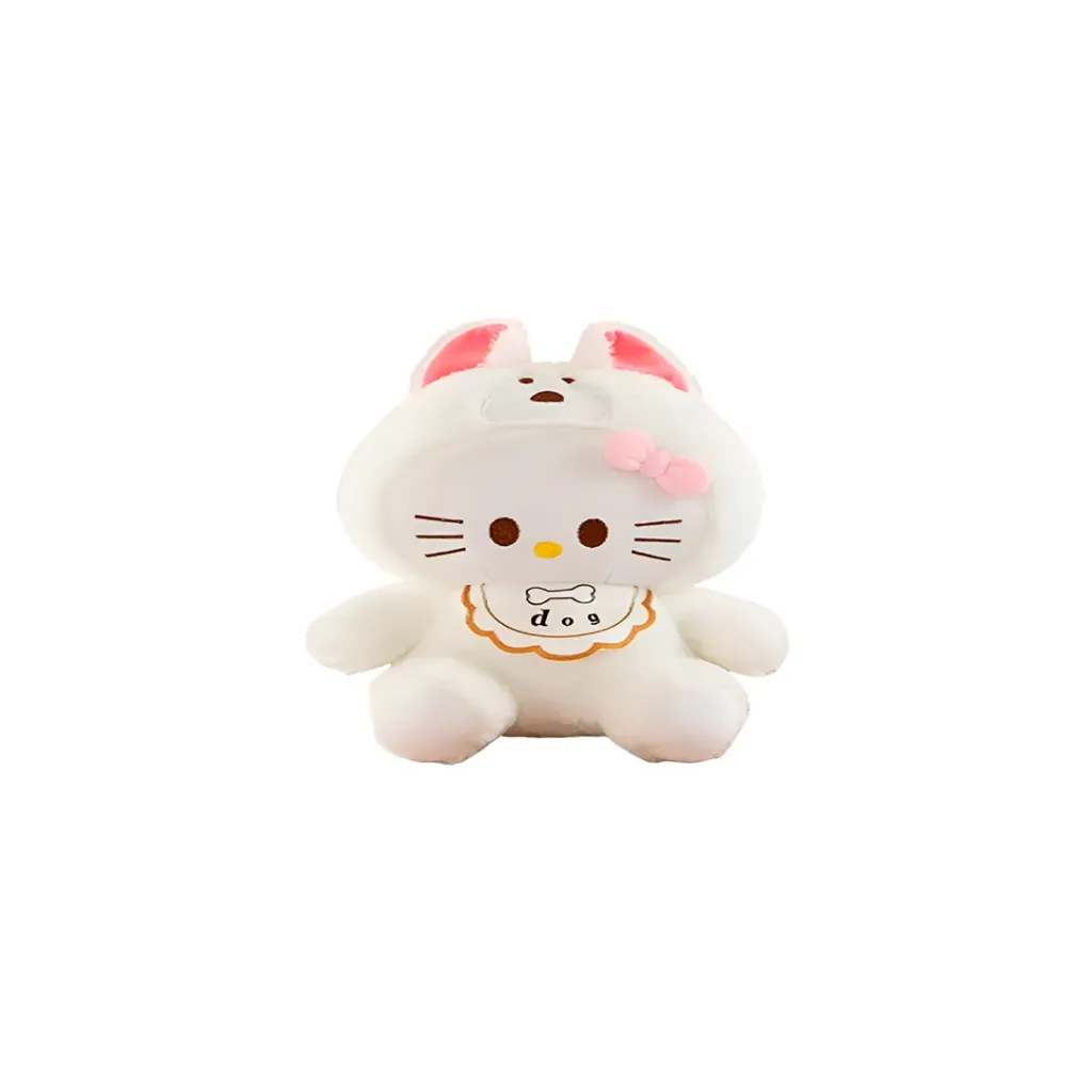PELUCHE KITTY DISFRAZADA 8 PULGADAS