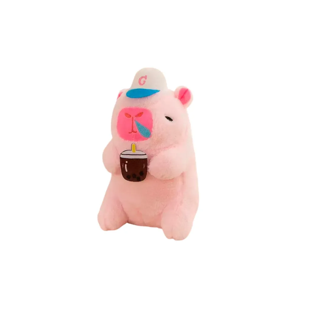 VN PELUCHE CAPIBARA CON MATCHA 8 PULGADAS