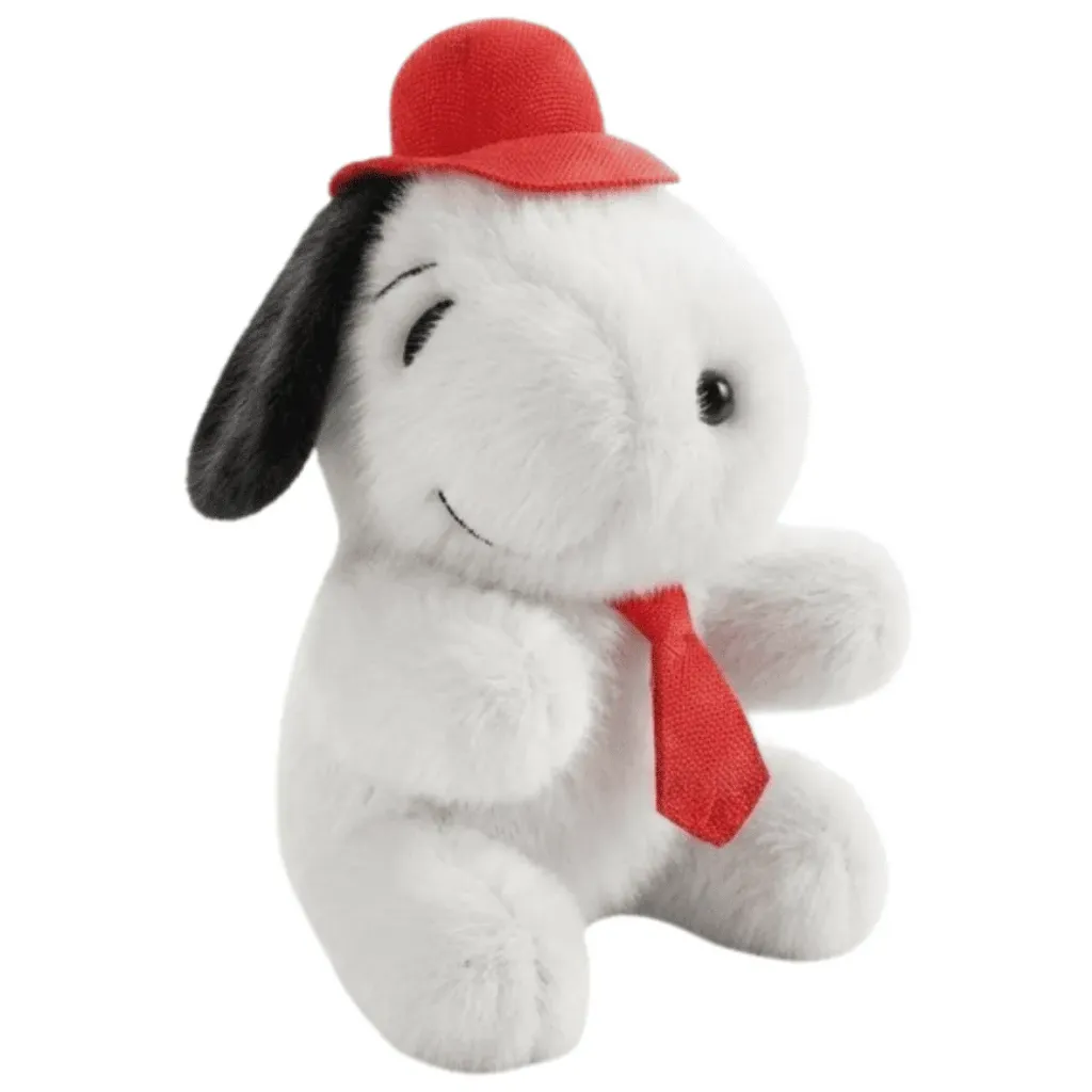VN PELUCHE DE SNOOPY CON GORRA 8 PULGADAS