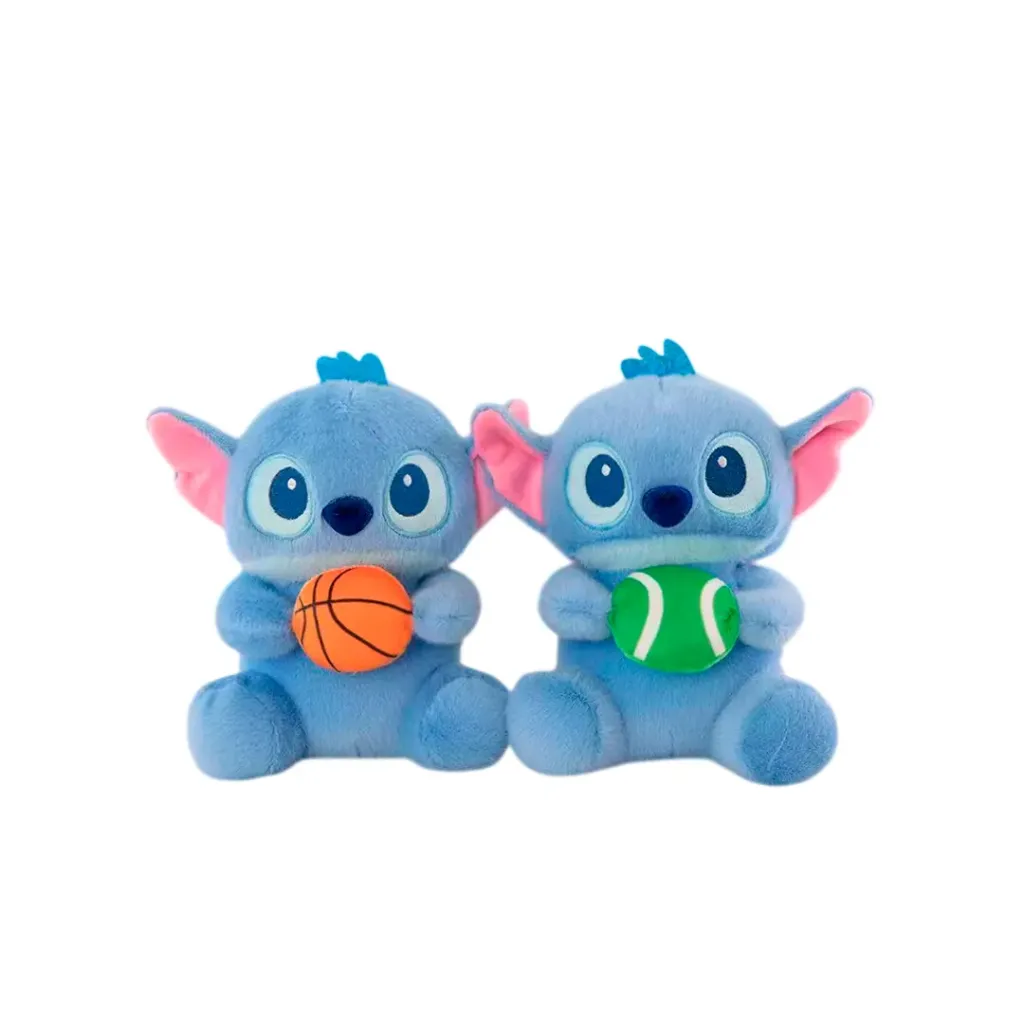 VN PELUCHE STITCH CON PELOTA 8 PULGADAS