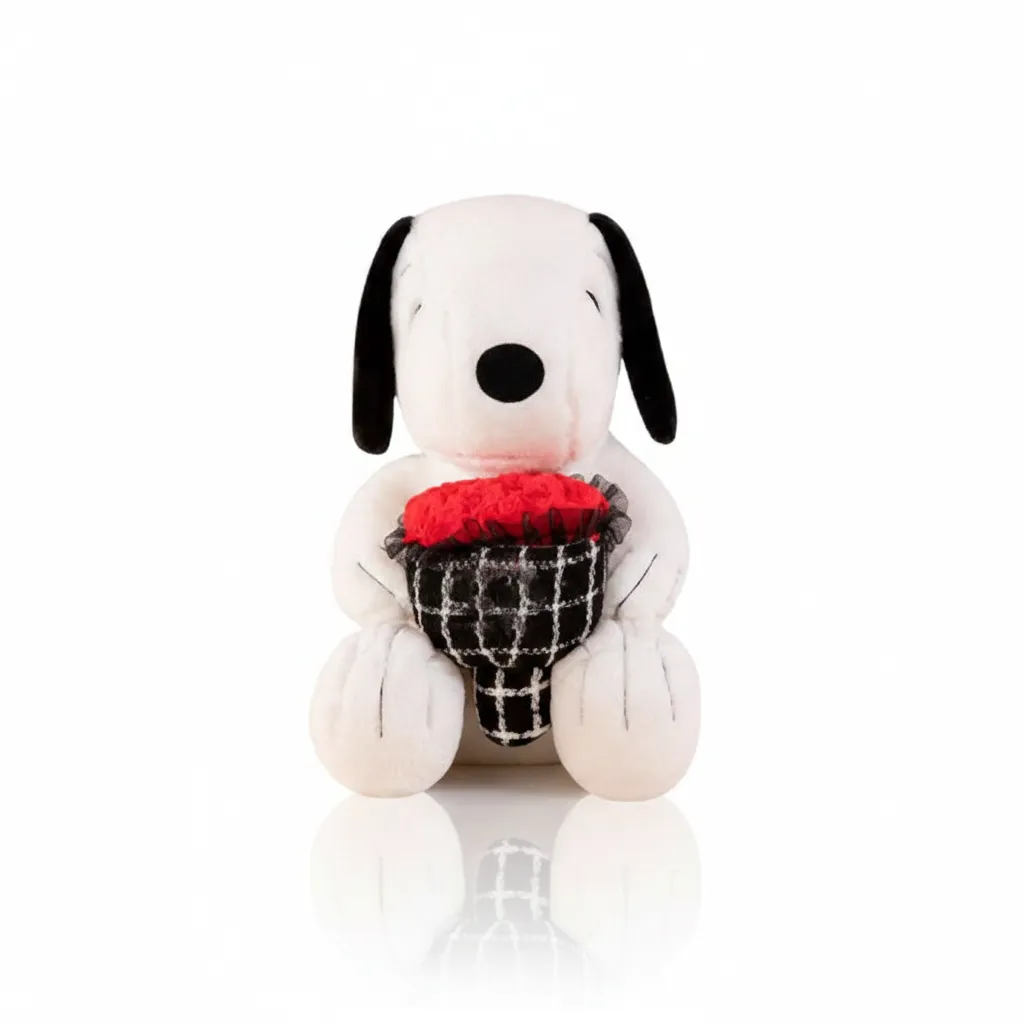 PELUCHE SNOOPY CON RAMO 70CM