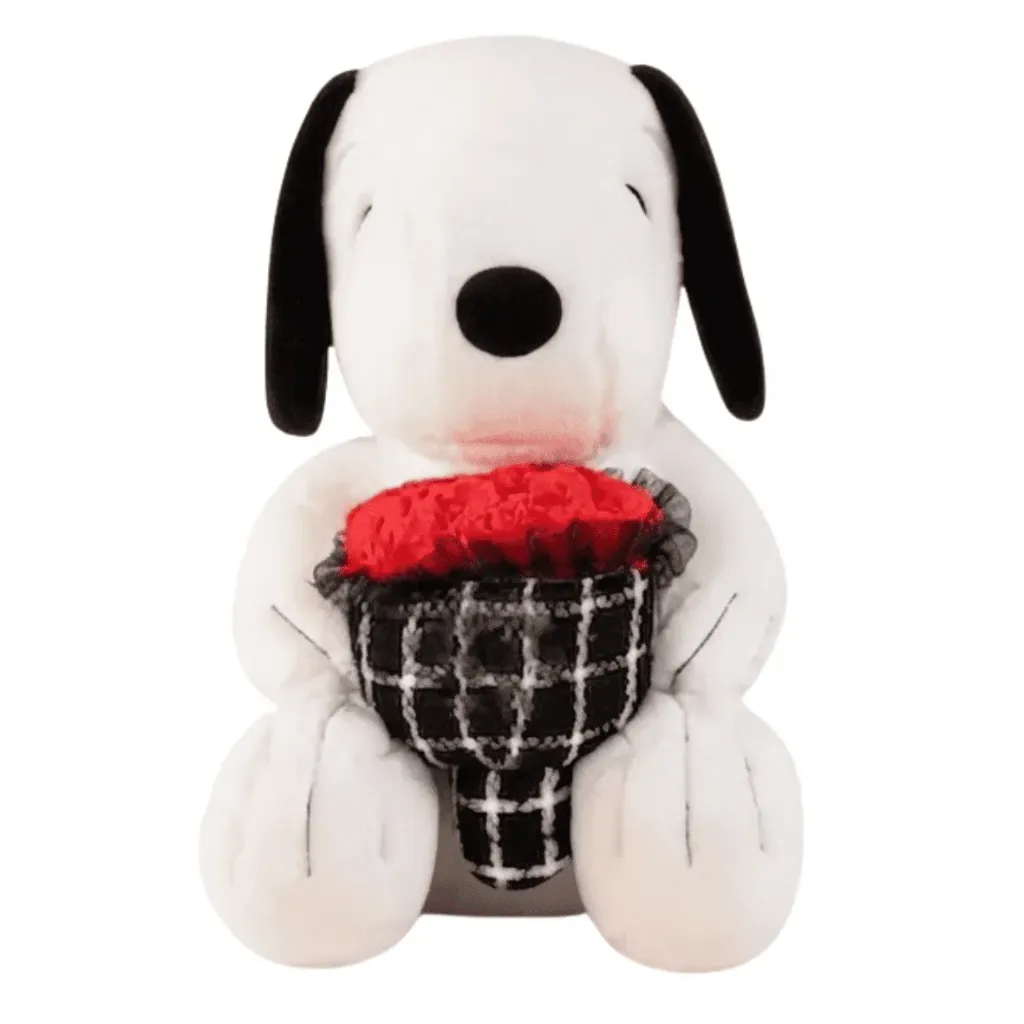 VN PELUCHE SNOOPY CON RAMO 70CM