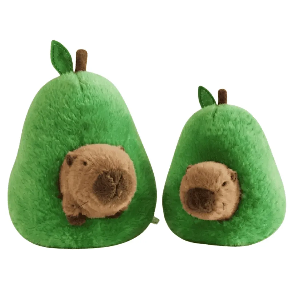 VN PELUCHE CAPIBARA EN AGUACATE 55CM