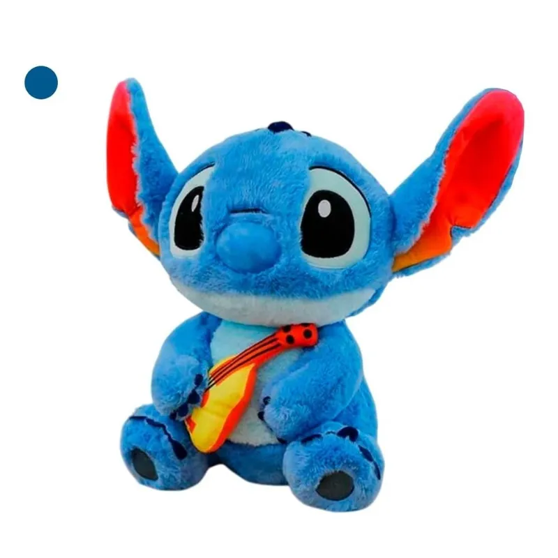 VN PELUCHE STITCH CON GUITARRA 30CM