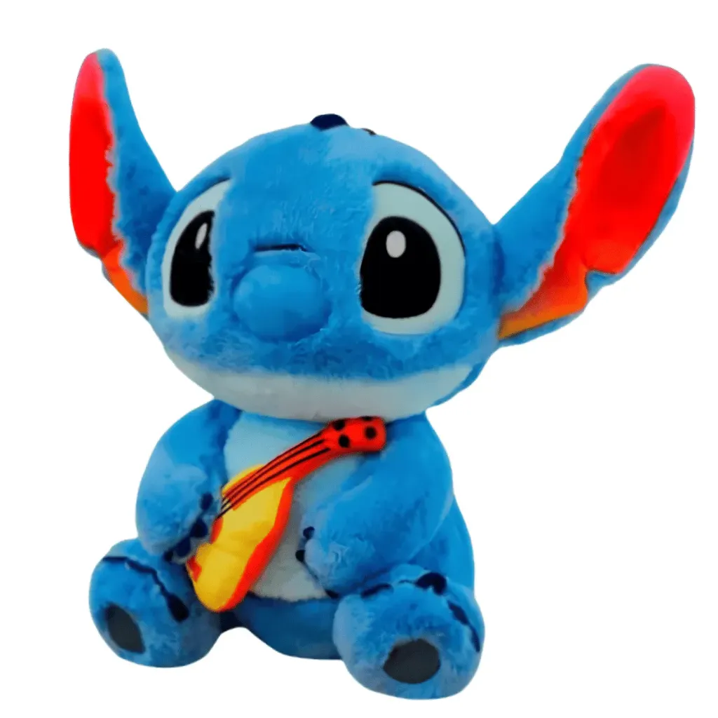 VN PELUCHE STITCH CON GUITARRA 30CM