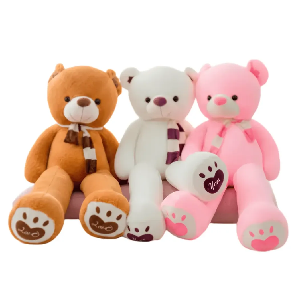 VN PELUCHE DE OSO CON BUFANDA 1.8 METROS