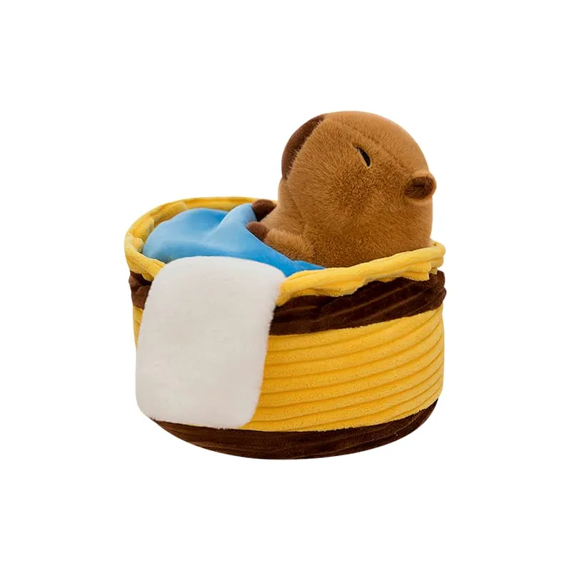 PELUCHE DE CAPIBARA BAÑANDOSE 30CM
