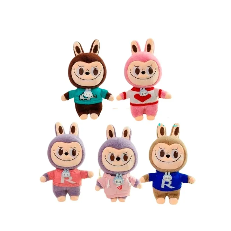 PELUCHE LABUBU CON SUETER 35CM