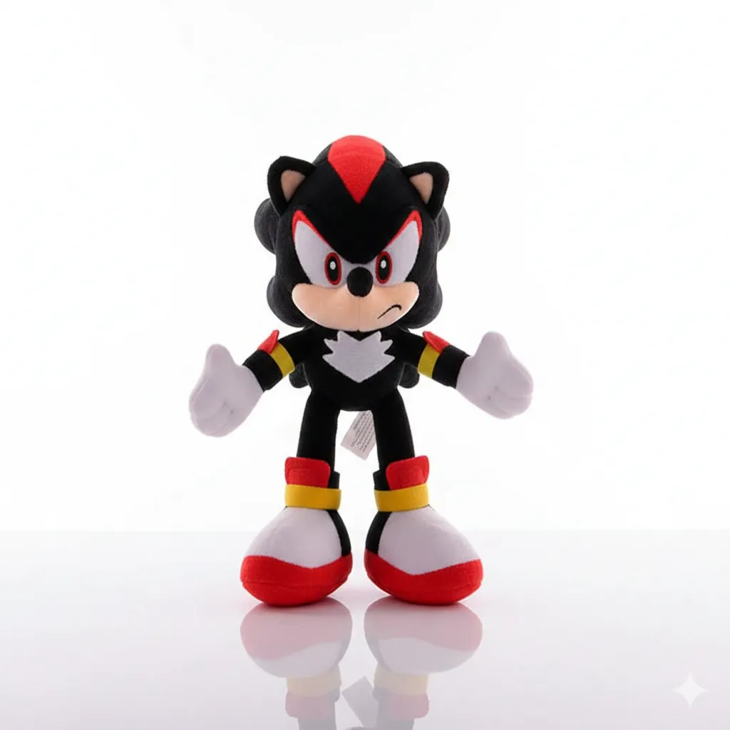 PELUCHE SONIC NEGRO 45CM
