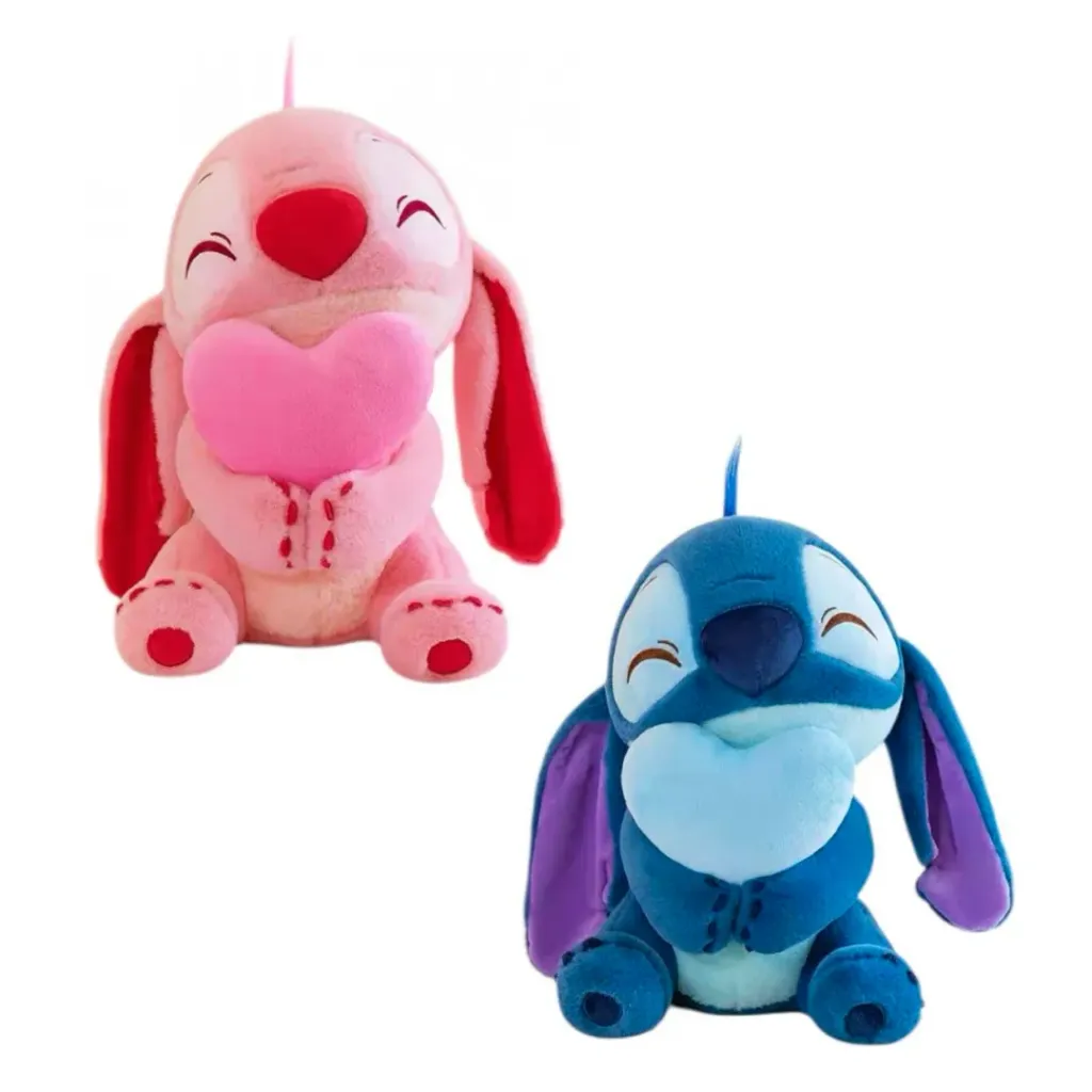 VN PELUCHE STICH CON CORAZON 50CM