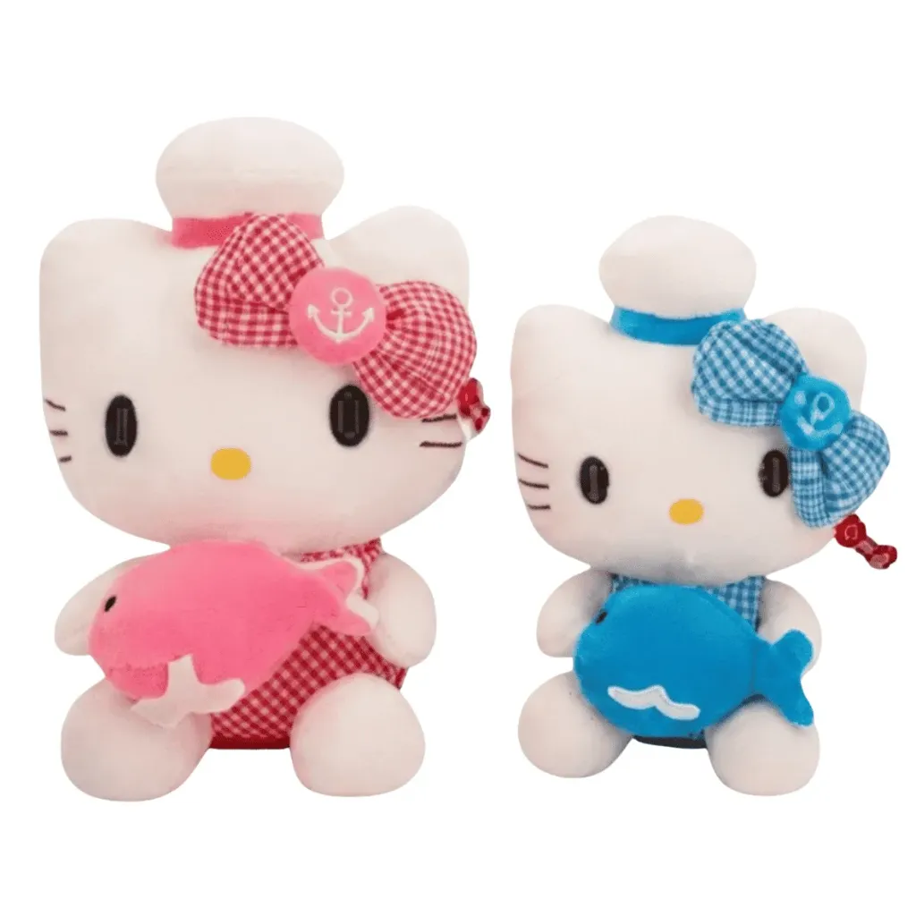 VN PELUCHE DE HELLO KITTY CON BALLENA 70CM