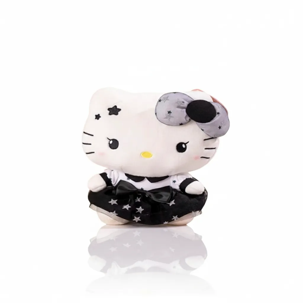 PELUCHE DE HELLO KITTY GOTICO 45CM