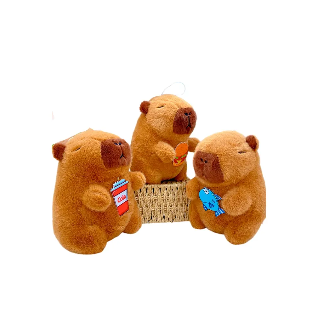 PELUCHE CAPIBARA GLOTON 8 PULGADAS