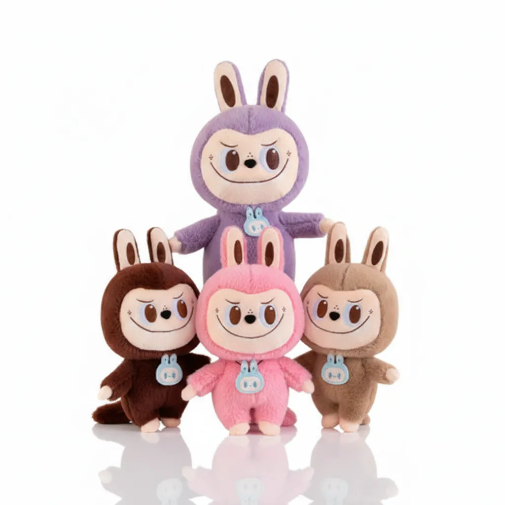 PELUCHE DE LABUBU CON COLA 35CM