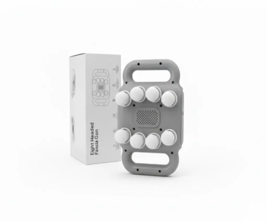 VN PISTOLA DE FASCIA DE 8 CABEZALES PARA MASAJE