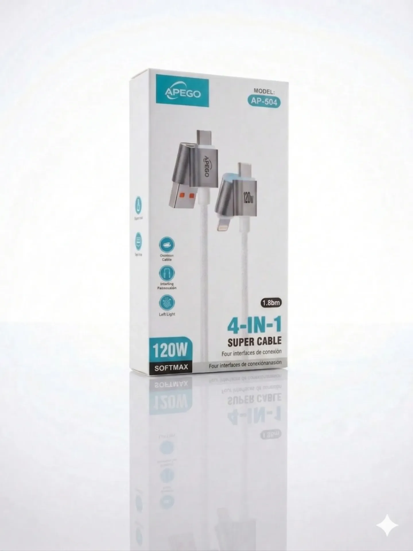 VN CABLE 120W 4 EN 1 AP-504