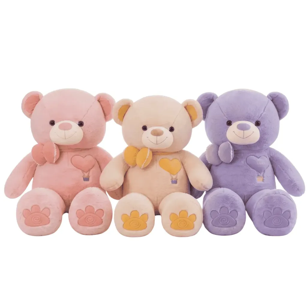 VN PELUCHE DE OSO CON CORAZON 125CM