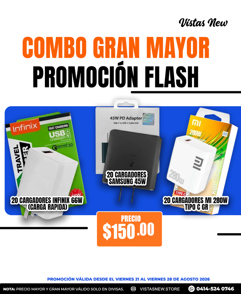 COMBO GRAN MAYOR, PROMOCIÓN FLASH